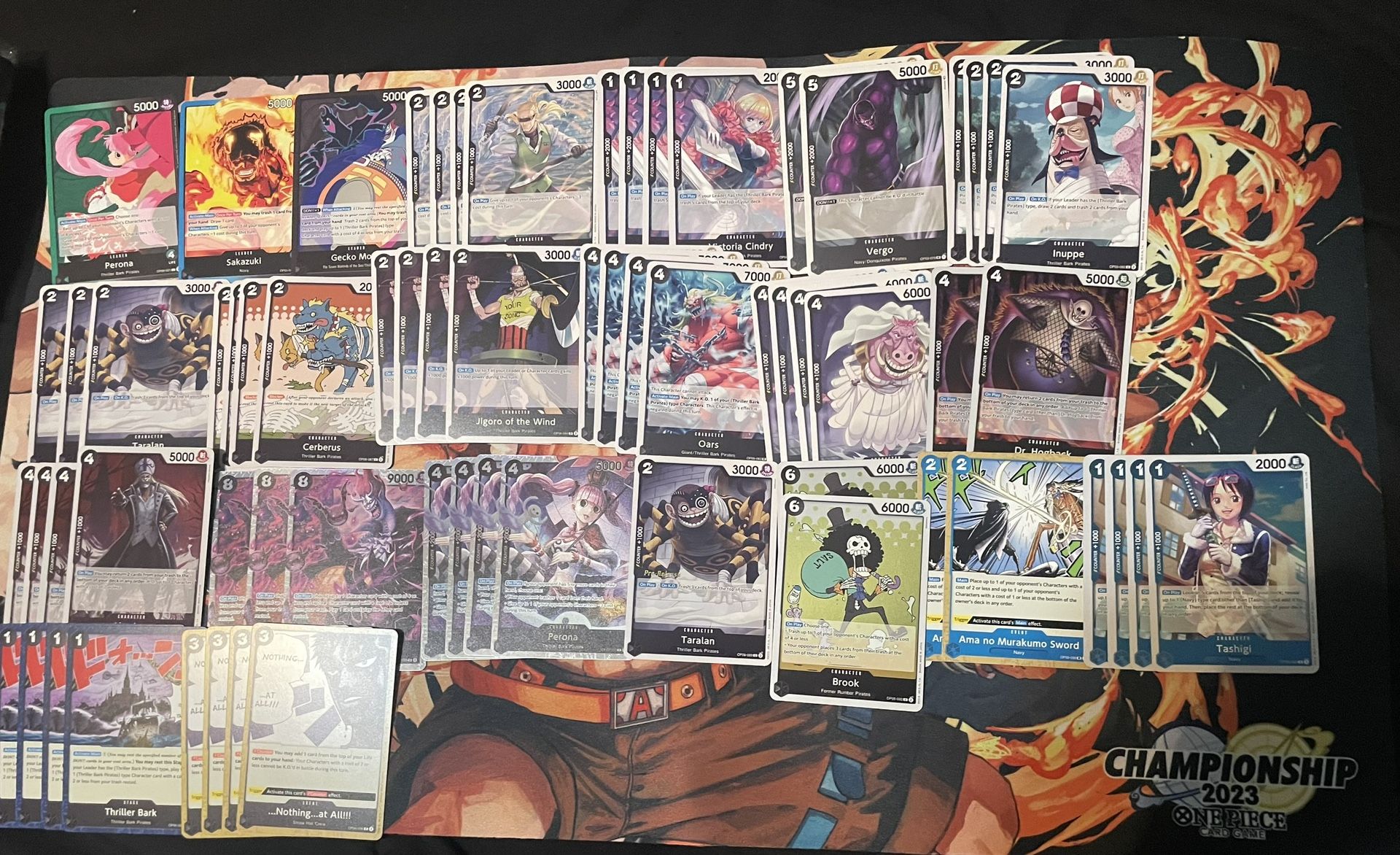 One Piece Tcg Gecko Moria Deck Plus Playmat/ Deckbox