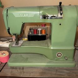 Vintage Elna Sewing Machine – Fully Working (Swiss Made)