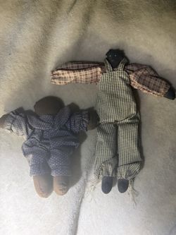 Vintage Handmade Slave Dolls