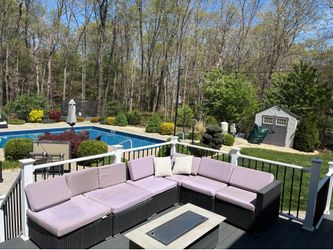 7 piece outdoor sectional
