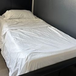 Wooden Twin Bed