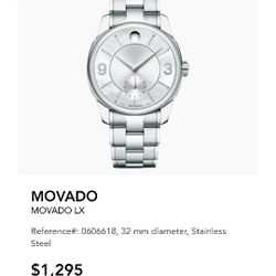 Ladies Movado Museum Lx 