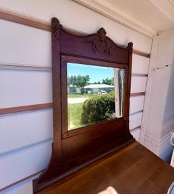 Handmade 1920’s  Dresser With Mirror. $99.
