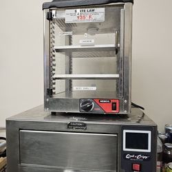 Quik N Crispy Greaseless Fryer And Warmer Nemco 