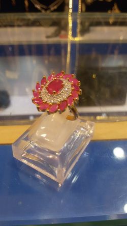 Womens Gold Plated Ring