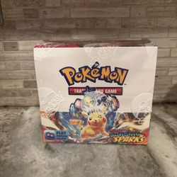 Pokémon surging Sparks booster box