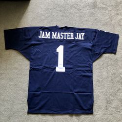 Rare Brand New Mitchell & Ness “Jam Master Jay” Men's NFL Football Jersey 56/XXL