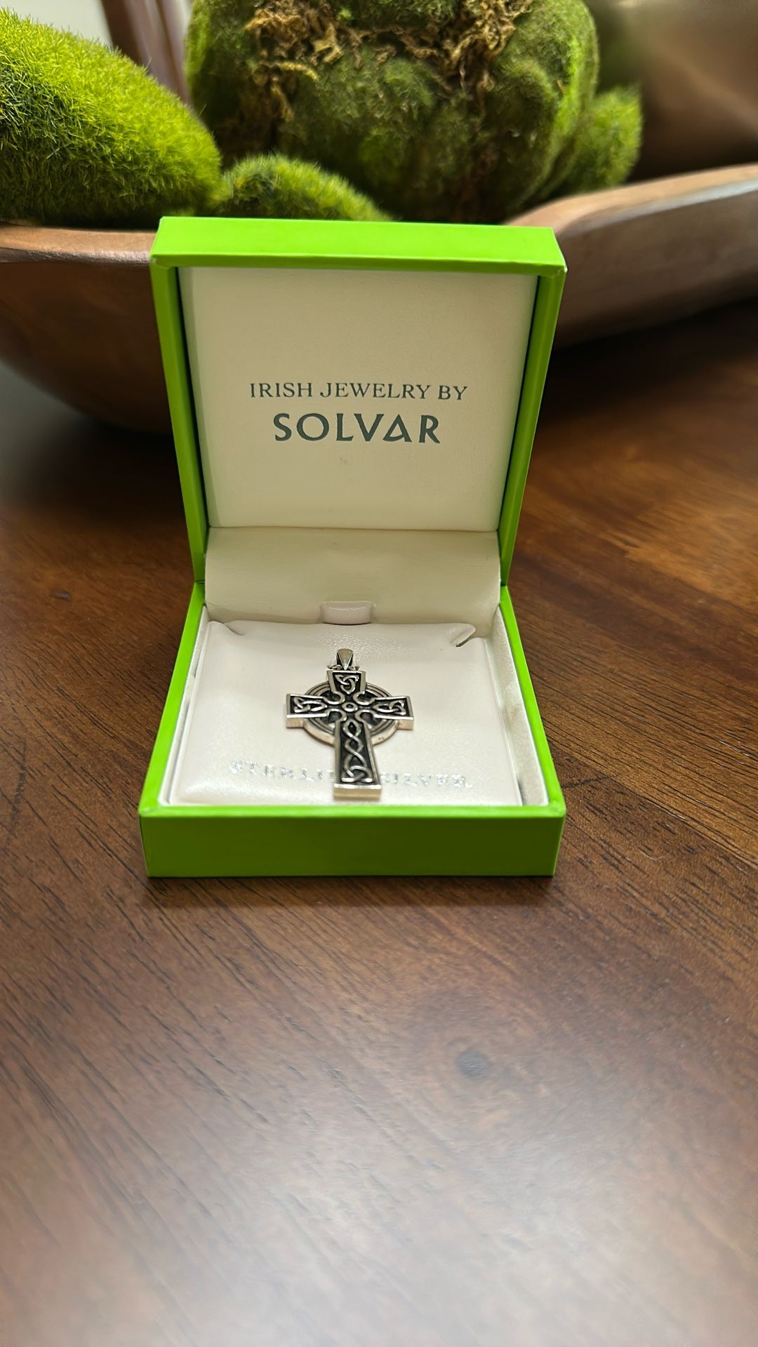 100% Sterling Silver Irish Charm - NEW