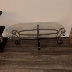 Small Glass Table 
