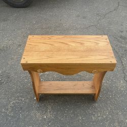 Cute Table Solid Wood 