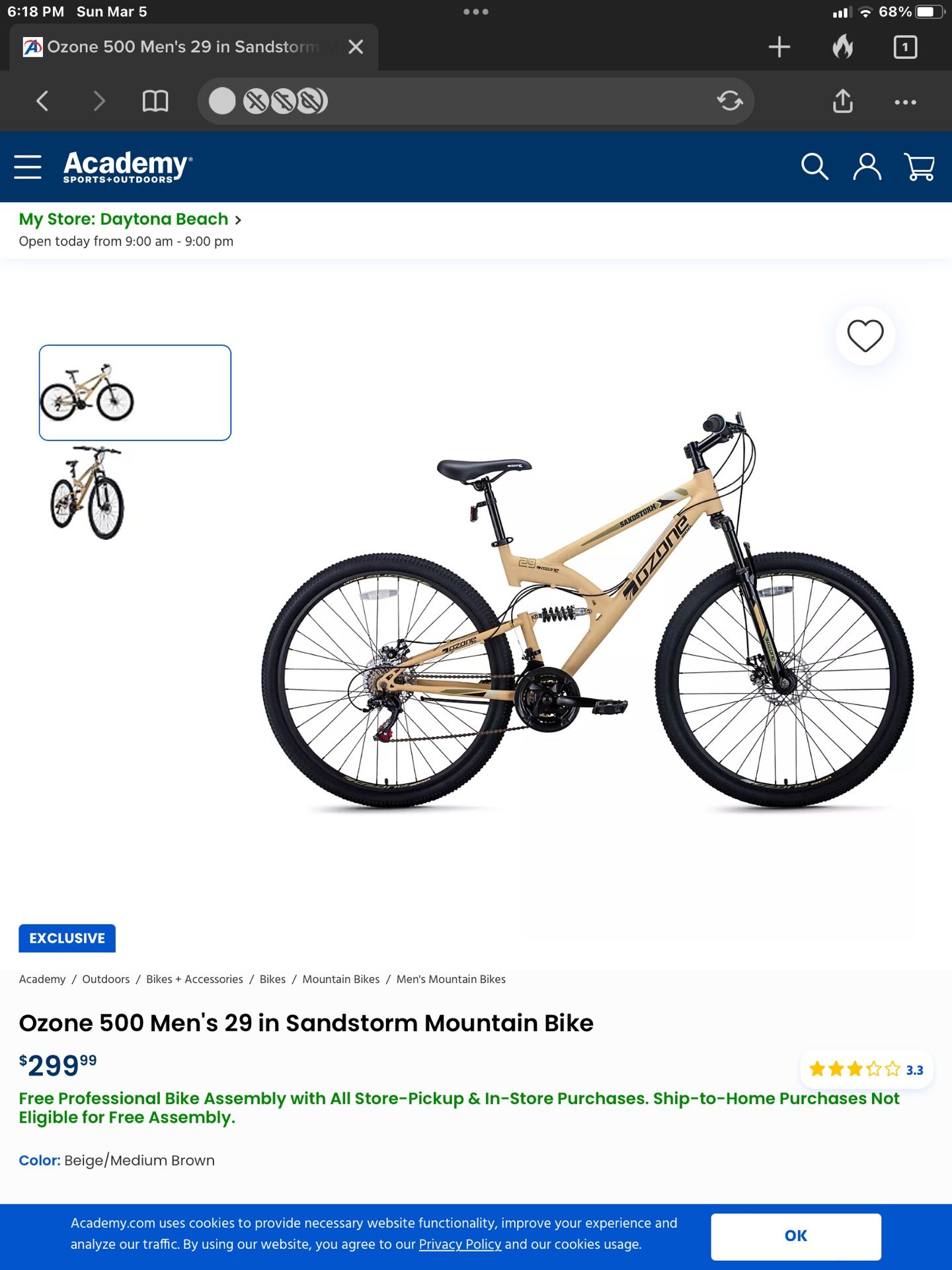 Ozone bikes website deals