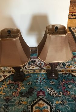 2 lamps