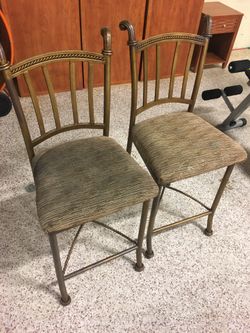 Pair of barstools
