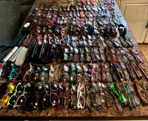 190 PC  Wholesale Adult and Children Eyewear Bulk Lot Glasses and Sunglasses