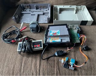 Original Nintendo with Super Mario Bros 2 game