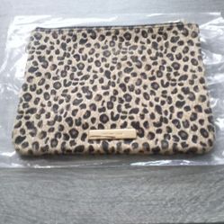 Cheetah Makeup Cosmetic Toiletry Bag Clutch