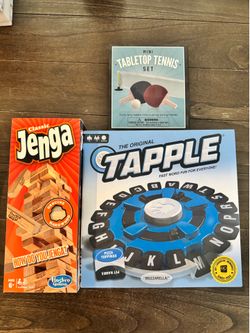 Variety of Table Games - All Brand New