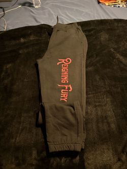 Reigning Fury Black Jogger Sweatpants