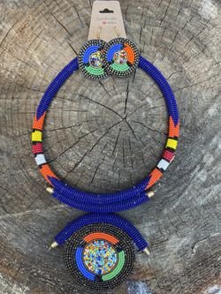 Hand Made Beaded Necklaces By Nakasa Designs $60 each