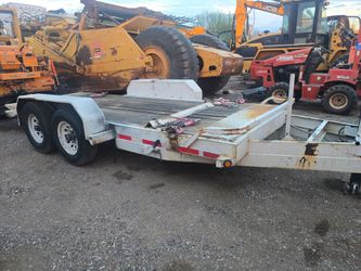 tilt equipment trailer 8 lug