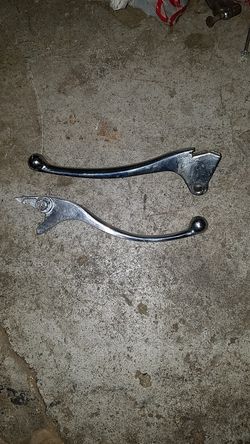 Honda rebel chrome clutch lever and brake lever