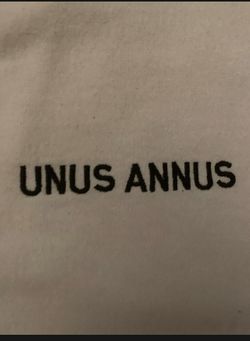 Unus Annus White hoodie Official limited edition