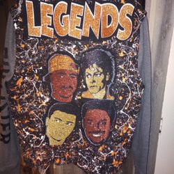 Legends Button Up Hoodie. Grab It Fast. One Of A Kind