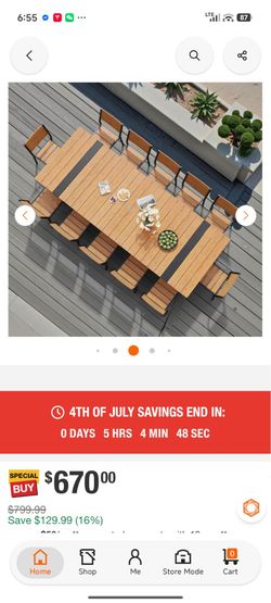 118.1 in. Aluminum Brown Rectangular Outdoor Patio Dining Table with Umbrella Hole