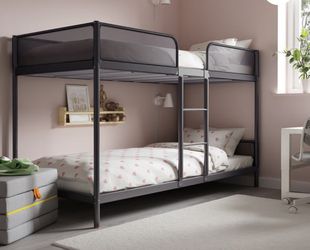 Bunk bed ikea frame metal