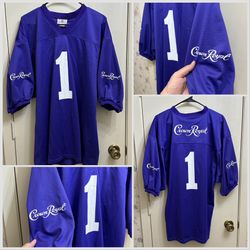 Crown Royal #1 Football Jersey Size XL