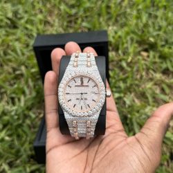 Rose Gold Ap Moissanite💎