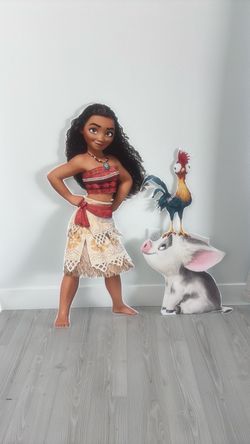 Moana Cardboard Cutout Standee Set