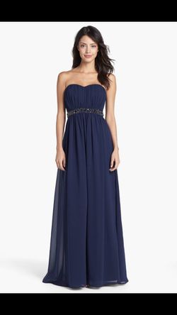 Jessica Simpson Navy Gown Size 0 - $50 Or Best Offer!