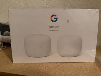 Google Nest Wifi Router and Point (2-Pack)