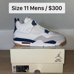 Air Jordan 4 Retro SB Navy 
