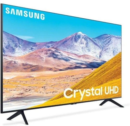 SAMSUNG 55-Inch Class Crystal UHD TU-8000 Series - 4K HDR Smart TV with Alexa Built-in (UN55TU8000FXZA, 2020 Model)

