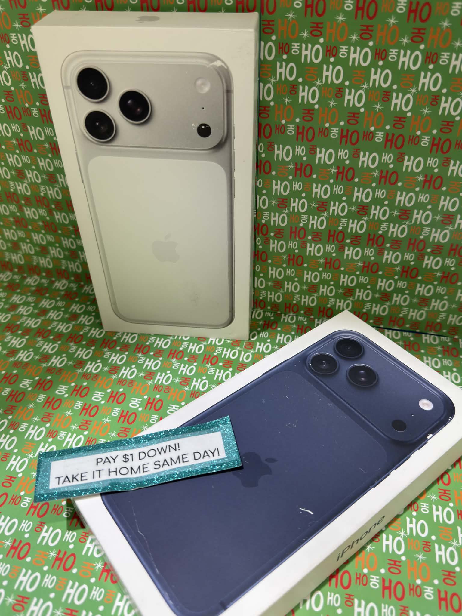 Apple iPhone 17 Pro Max 5G - Pay $5 DOWN AVAILABLE - NO CREDIT NEEDED