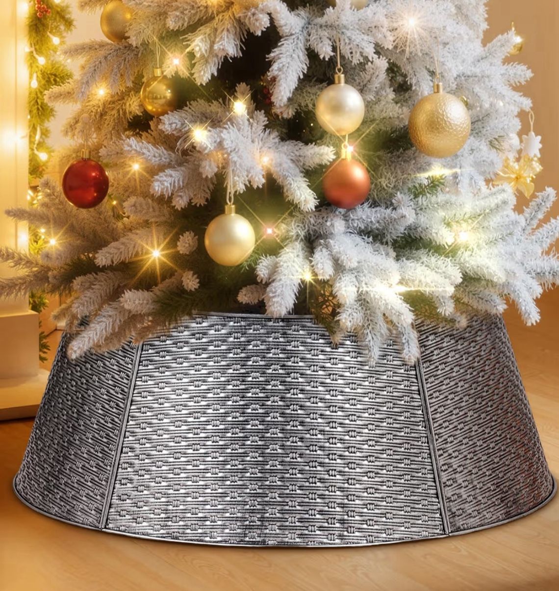 New Metal Silver Christmas Tree 🎄 Collar