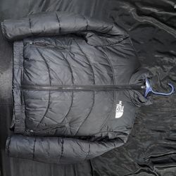 Cropped North Face Puffer 