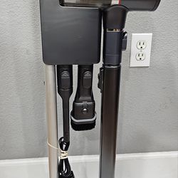 lg cord zero cordless stick vacuum with base black