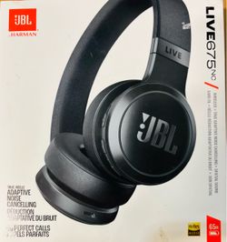 JBL Live 675NC Wireless Noise Cancelling Headphones