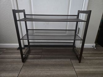 Stackable shoe rack