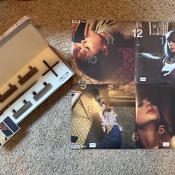 Taylor Swift Midnights Vinyl Clock Set + 4 SEALED LP Variants – Complete & Unopened