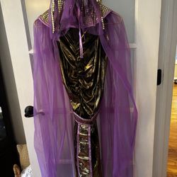 Egyptian Queen Halloween Costume Size L 