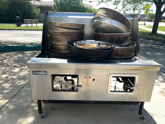 Imperial Commercial 2-Burner Wok Range