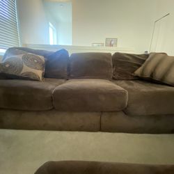 Goose Down Feather Three Seater Couch