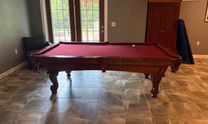 Olhausen pool table can deliver install