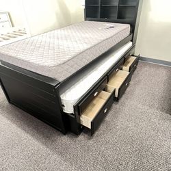 Daybed Twin Size Nueva En Caja Incluye Colchones Y Cajones