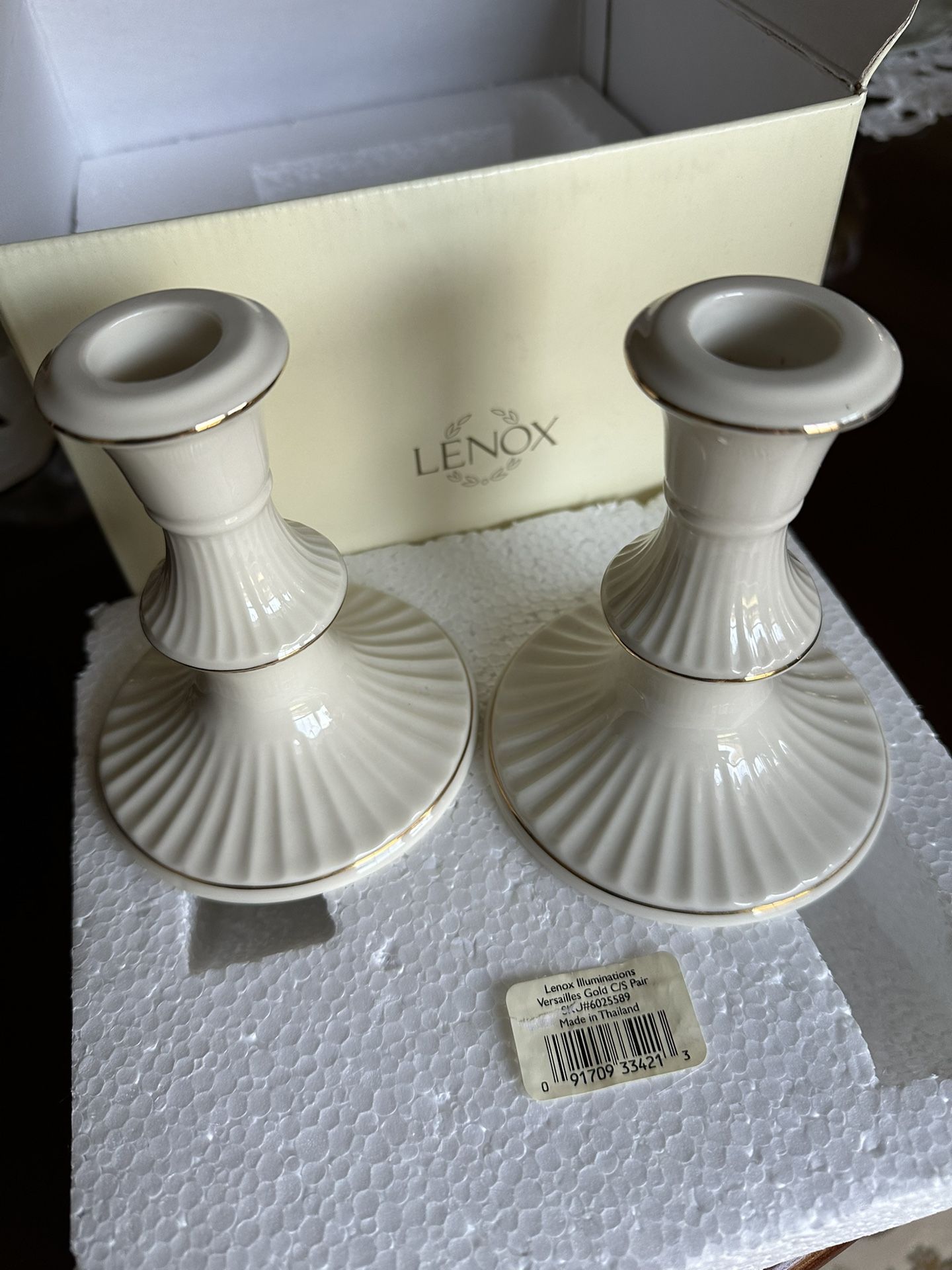 Lenox Candle holders