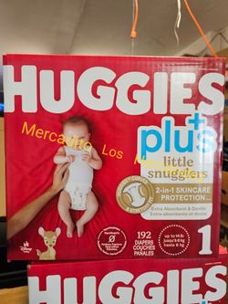 Huggies Size 1 Little Snugglers 192 Pañales Diapers❗️